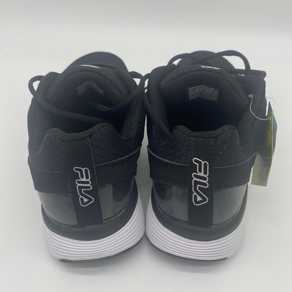 FILA Men's Shoes, Size 10, Memory Spear 3K Shoes, Black & White - Picture 4 of 9